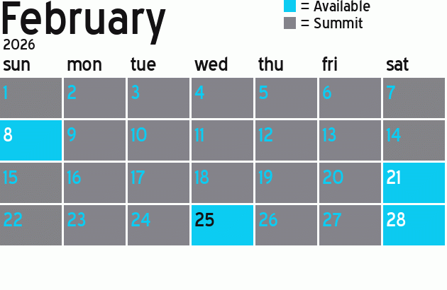 Missionary Dinner Calendar