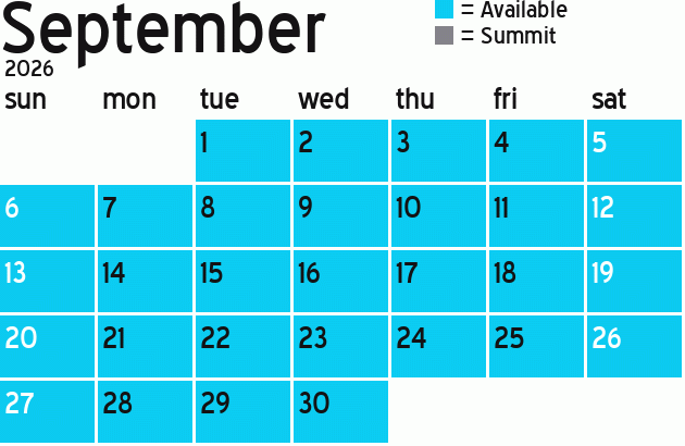 Missionary Dinner Calendar